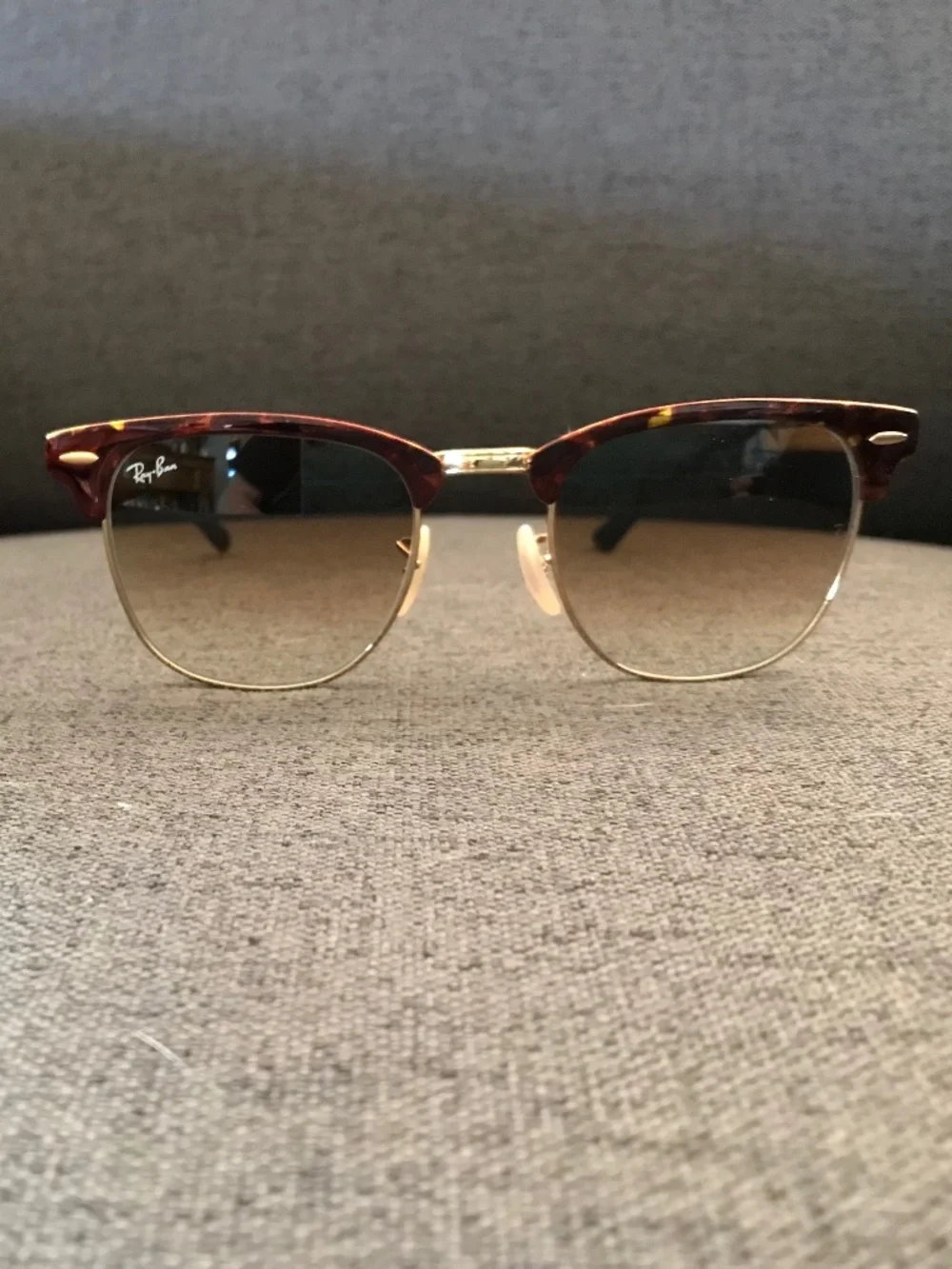 RayBan Clubmaster Metal Tortoise Sunglasses Mint - Picture 9 of 14